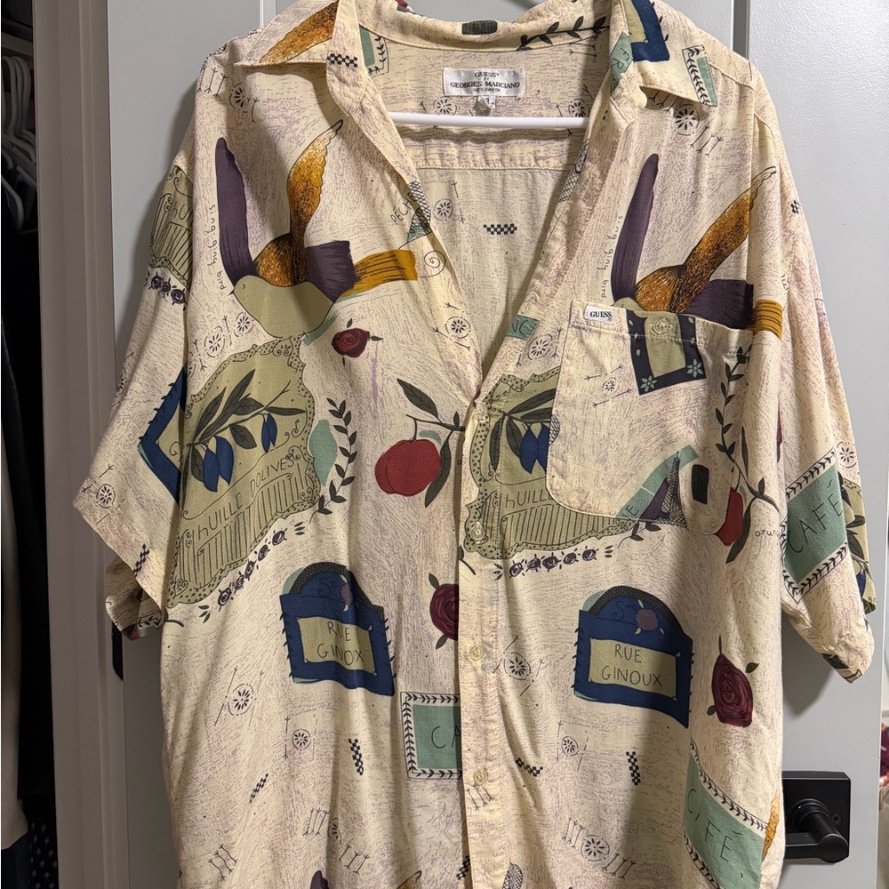 Vintage Guess Button Up Shirt